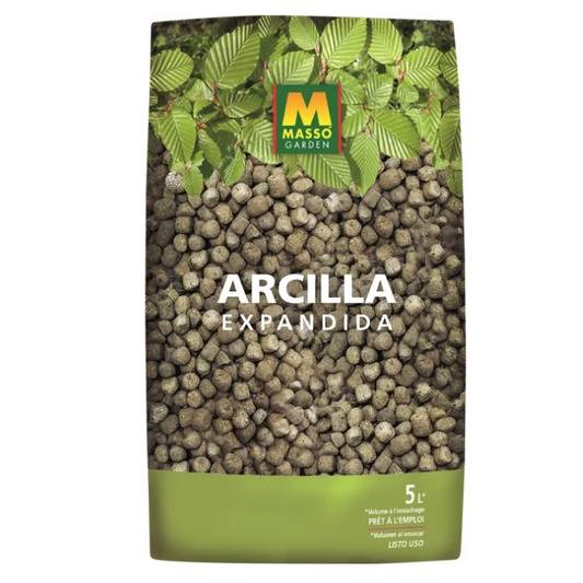 MASSÓ Expanded Grey clay 5L